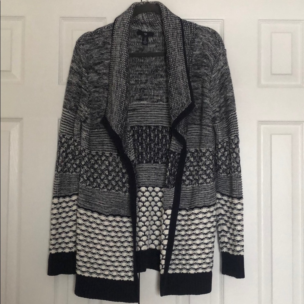 Gap Mixed Knit Shawl Cardigan